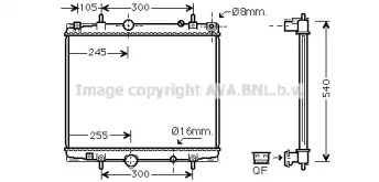 Теплообменник AVA QUALITY COOLING PE2274