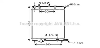 Теплообменник AVA QUALITY COOLING PE2289