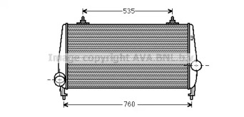 Теплообменник AVA QUALITY COOLING PE4354