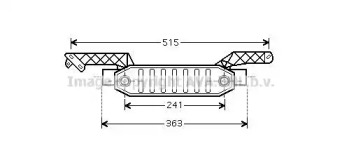 Теплообменник AVA QUALITY COOLING PE4402