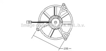 Электродвигатель AVA QUALITY COOLING PE7505