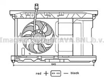 Вентилятор AVA QUALITY COOLING PE7549