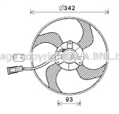 Вентилятор AVA QUALITY COOLING PE7557