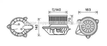 Электродвигатель AVA QUALITY COOLING PE8373