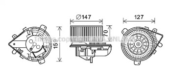 Электродвигатель AVA QUALITY COOLING PE8395