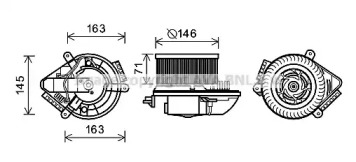 Электродвигатель AVA QUALITY COOLING PE8504