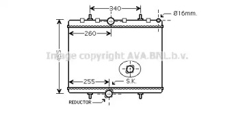 Теплообменник AVA QUALITY COOLING PEA2314