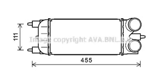 Теплообменник AVA QUALITY COOLING PEA4365