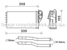 Теплообменник AVA QUALITY COOLING PEA6397