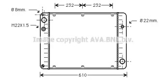 Теплообменник AVA QUALITY COOLING PR2006