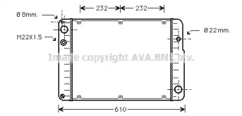 Теплообменник AVA QUALITY COOLING PR2015