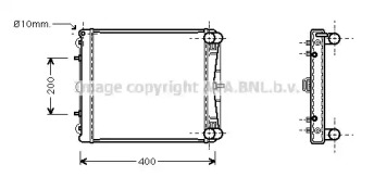 Теплообменник AVA QUALITY COOLING PR2037