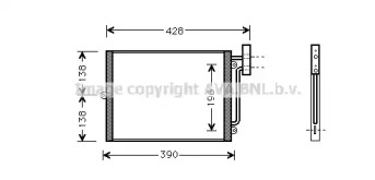 Конденсатор AVA QUALITY COOLING PR5038