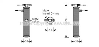 Осушитель AVA QUALITY COOLING PRD065