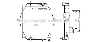 Теплообменник AVA QUALITY COOLING RE2041