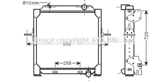 Теплообменник AVA QUALITY COOLING RE2083