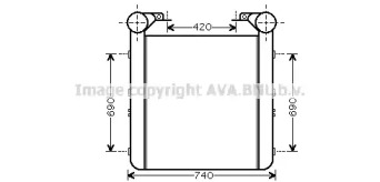 Теплообменник AVA QUALITY COOLING RE4048