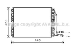 Испаритель AVA QUALITY COOLING REV096