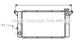 Теплообменник AVA QUALITY COOLING RT2011