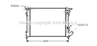 Теплообменник AVA QUALITY COOLING RT2132