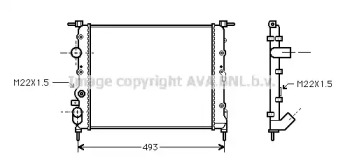 Теплообменник AVA QUALITY COOLING RT2197