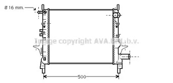 Теплообменник AVA QUALITY COOLING RT2217