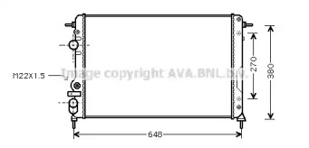 Теплообменник AVA QUALITY COOLING RT2266