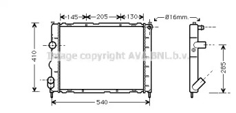 Теплообменник AVA QUALITY COOLING RT2268