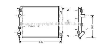 Теплообменник AVA QUALITY COOLING RT2302