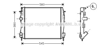 Теплообменник AVA QUALITY COOLING RT2309