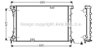 Теплообменник AVA QUALITY COOLING RT2313