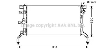 Теплообменник AVA QUALITY COOLING RT2415