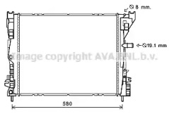 Теплообменник AVA QUALITY COOLING RT2608