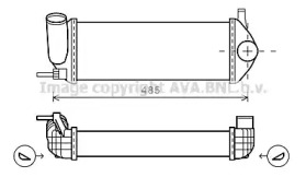 Теплообменник AVA QUALITY COOLING RT4484