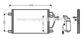 Конденсатор AVA QUALITY COOLING RT5211