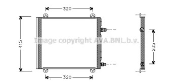 Конденсатор AVA QUALITY COOLING RT5235