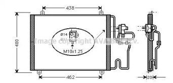 Конденсатор AVA QUALITY COOLING RT5246D