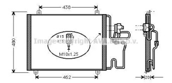 Конденсатор AVA QUALITY COOLING RT5247D