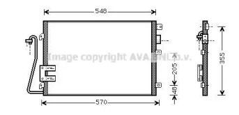 Конденсатор AVA QUALITY COOLING RT5275D