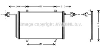 Конденсатор AVA QUALITY COOLING RT5278