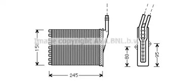 Теплообменник AVA QUALITY COOLING RT6249