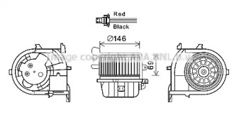 Электродвигатель AVA QUALITY COOLING RT8588