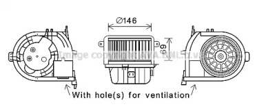 Электродвигатель AVA QUALITY COOLING RT8589