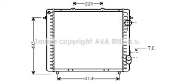 Теплообменник AVA QUALITY COOLING RTA2159