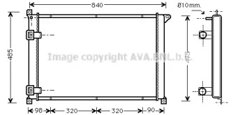 Теплообменник AVA QUALITY COOLING RTA2257