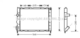 Теплообменник AVA QUALITY COOLING RTA2267