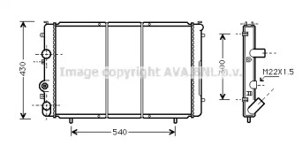 Теплообменник AVA QUALITY COOLING RTA2274