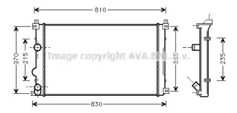 Теплообменник AVA QUALITY COOLING RTA2322