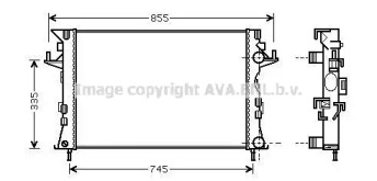 Теплообменник AVA QUALITY COOLING RTA2438