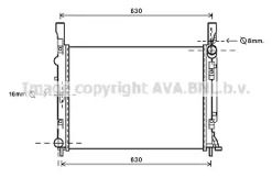 Теплообменник AVA QUALITY COOLING RTA2472